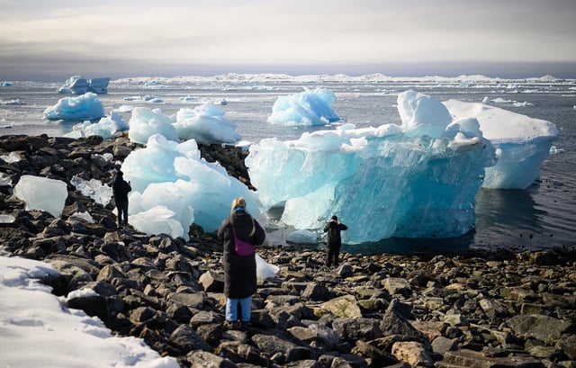 This image from March 30, 2025 shows Nuuk, Greenland.