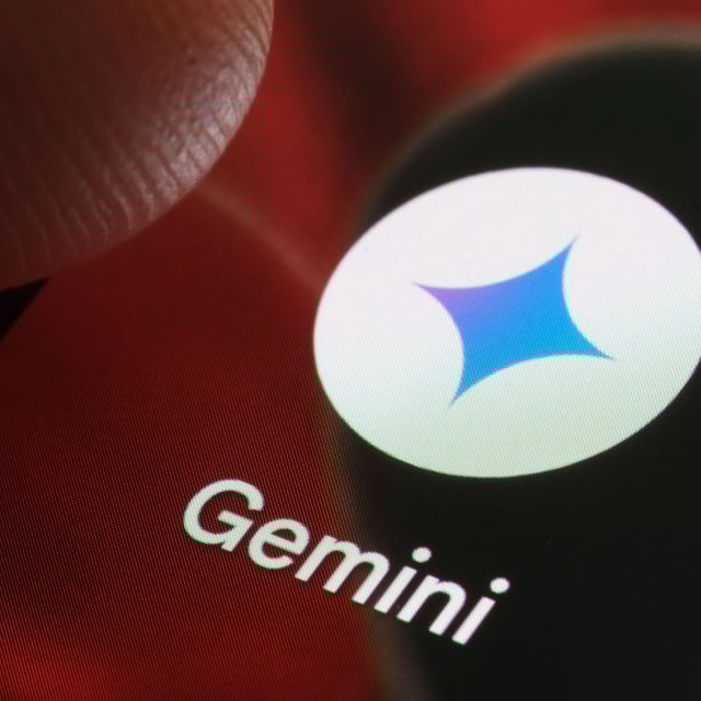 Gemini on a smartphone.