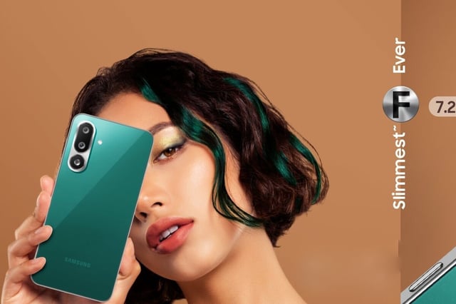 Samsung Galaxy F56 5G is released in Green and Violet colour options