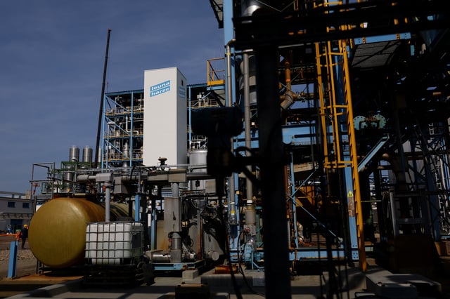 A general view of the Leuna-Harze plant, a producer of chemical industry commodities, at the InfraLeuna industrial site, in Leuna, Germany, April 2, 2025. REUTERS/Lisi Niesner