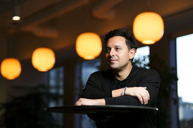 Shopify president Harley Finkelstein is pictured at the the company's headquarters in Ottawa, Thursday, Dec. 8, 2022. THE CANADIAN PRESS/Sean Kilpatrick
