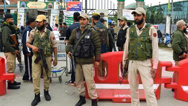 Jammu and Kashmir Police officials clarified that Maulana Iqbal was killed in Pakistani shelling.