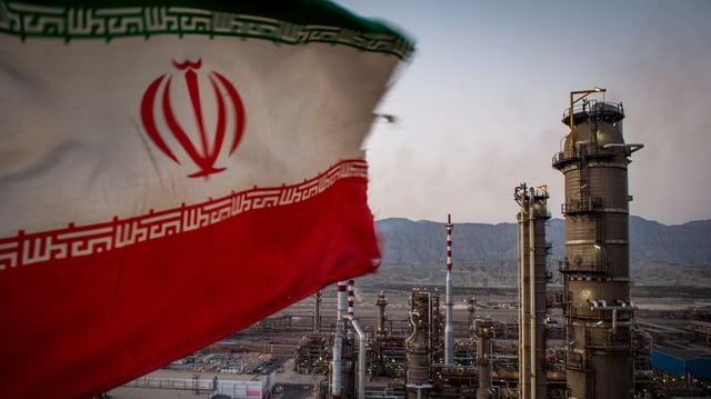 Iranian oil refinery. Photo: Ali Mohammadi/Bloomberg via Getty Images