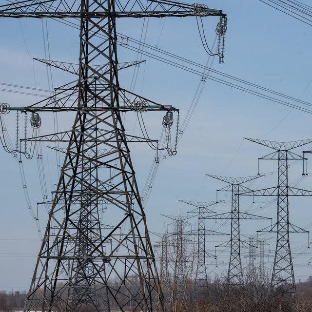 Different locations outside and around Darlington Nuclear Generating Station, Bowmanville, in March 2025. 2025. Andrés Valenzuela/The Globe and Mail.