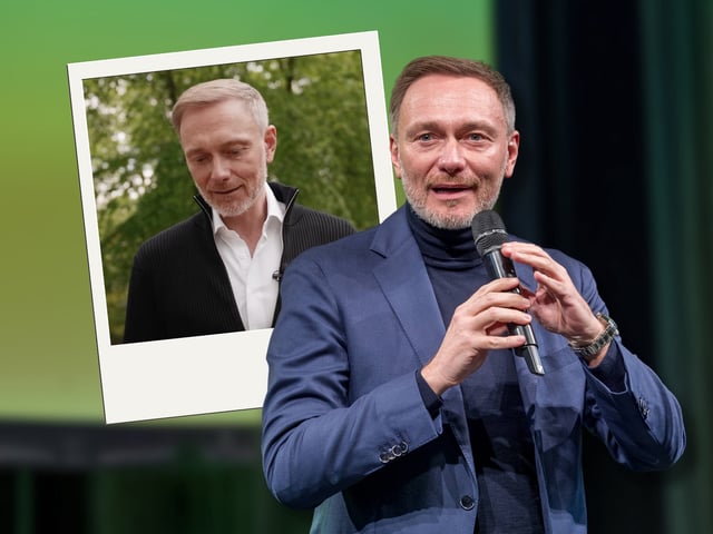 Christian Lindner überrascht nach seinem Rückzug aus der Politik mit persönlichen Worten. (Fotomontage)