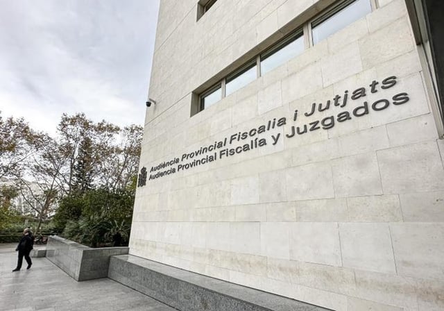 Acceso a la Ciudad de la Justicia de Valencia