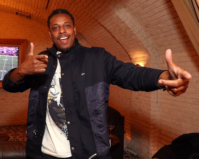 LOS ANGELES, CALIFORNIA - SEPTEMBER 26: Paul Pierce attends Go VIP with Kevin Hart at the Coramino Live Lounge on Airbnb on September 26, 2024 in Los Angeles, California. (