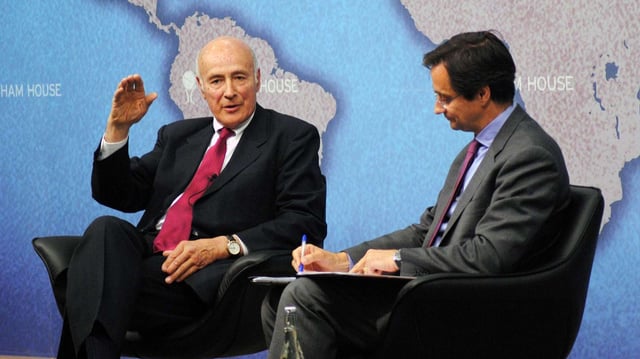Joseph S. Nye, Jr. in 2013. (Chatham House photo, licensed under the Creative Commons Attribution 2.0 Generic license.)
