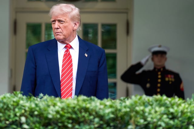 President Donald Trump at the White House on May 8, 2025.