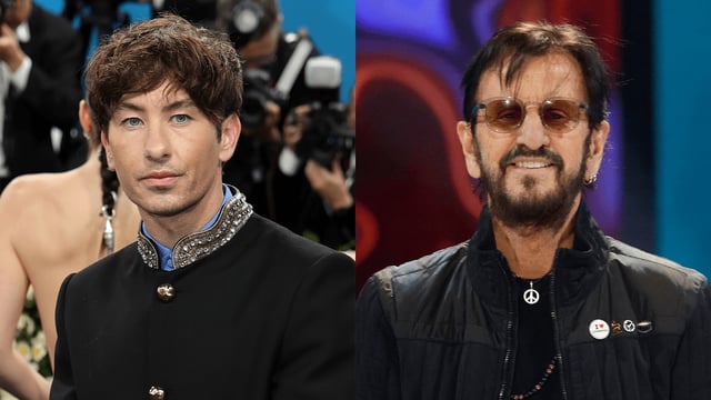 Barry Keoghan and Ringo Starr