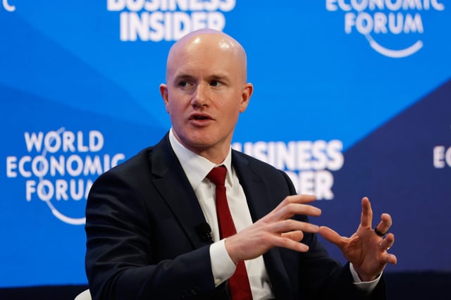 Brian Armstrong is the CEO of Coinbase.