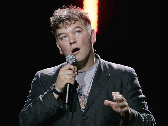 LONDON - MARCH 27: Comedian Stewart Lee performs on stage on the first night of a series of concerts and events in aid of Teenage Cancer Trust organised by charity Patron Roger Daltrey, at the Royal Albert Hall on March 27, 2006 in London, England. (Photo by Jo Hale/Getty Images)