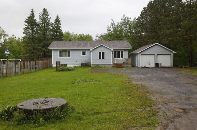  Alain Bellefeuille’s home at 2390 Laval St in Bourget. OPP Sgt. Eric Mueller’s death took place at the property on May 11, 2023.