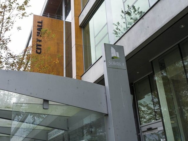 Surrey City Hall in 2020