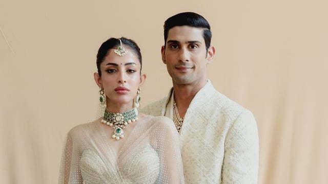 Prateik Babbar tied the knot with Priya Banerjee in an intimate wedding ceremony on February 14. 