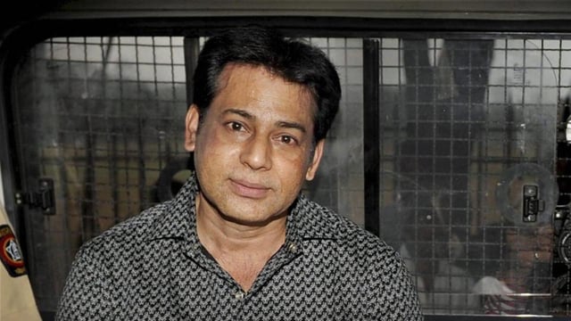 rpt---Mumbai: A file photo of gangster Abu Salem, who has been sentenced to life imprisonment by a Mumbai court in the 1993 serial blasts case on Thursday. PTI Photo(PTI9_7_2017_000018B) (PTI)