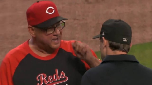 Francona disagreed heartily with the decision to uphold the call on the field