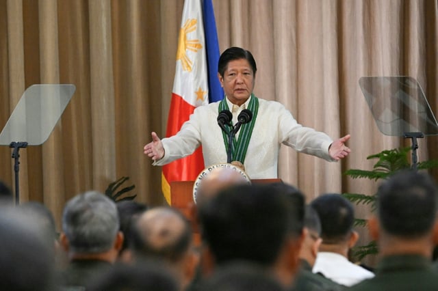 Philippines President Ferdinand Marcos is constitutionally barred from seeking the office again in 2028