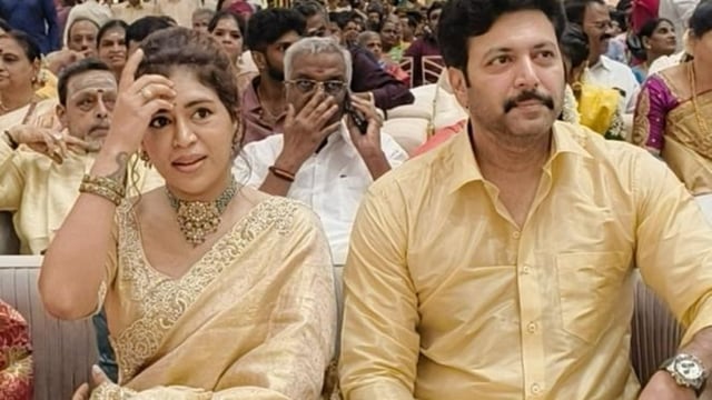 Kenishaa Francis and Ravi Mohan had previously denied that they were dating. 
