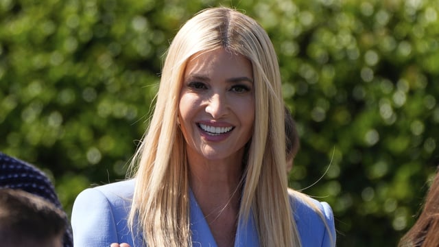 In her first public appearance since her father's presidency, Ivanka Trump announced a new initiative aimed at improving access to fresh produce. (AP Photo/Alex Brandon)