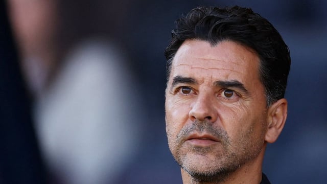 Míchel, entrenador del Girona.