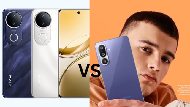 Know which smartphone is a smartphone purchase under Rs.30000, the Samsung Galaxy F56 or Vivo V50e.