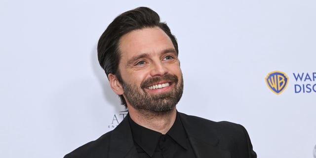Oscar-nominated The Apprentice star Sebastian Stan has also played several LGBTQ+ characters in his career. (Getty)