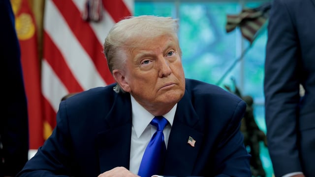 President Trump in the Oval Office. Photo: Anna Moneymaker/Getty Images)