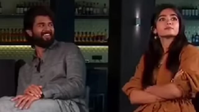 Vijay Deverakonda and Rashmika Mandanna