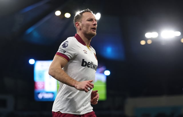 Soccer Football - Premier League - Manchester City v West Ham United - Etihad Stadium, Manchester, Britain - January 4, 2025 West Ham United's Vladimir Coufal. Action Images via Reuters/Lee Smith/File Photo