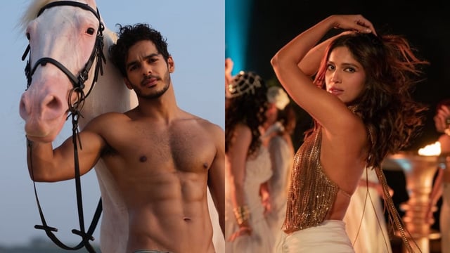Ishaan Khatter and Bhumi Pednekar in The Royals