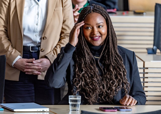 Aminata Touré (Grüne), schleswig-holsteinische Sozialministerin (Archivbild).