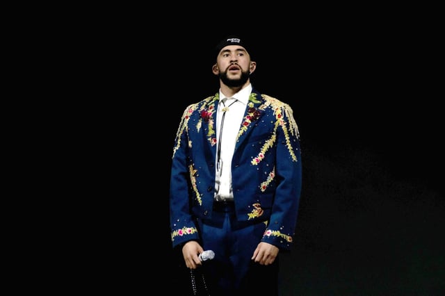 Bad Bunny, el 7 de junio de 2024 en el Coliseo de Puerto Rico, en San Juan.