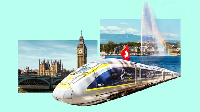 If the deal goes ahead there would be no need to change trains in Paris when travelling from London to Geneva