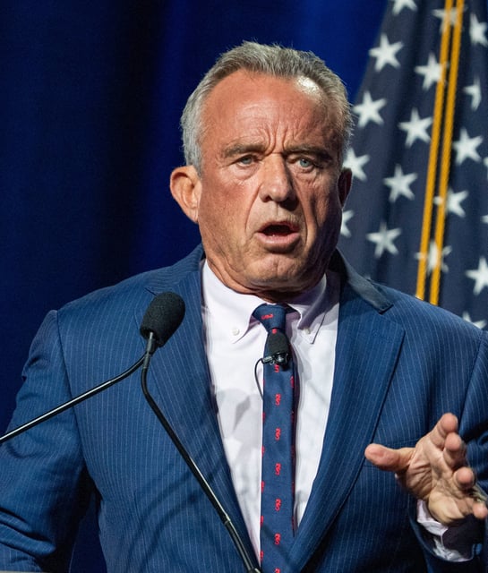RFK Jr. speaks at the 2025 Rx and Illicit Drug Summit at Gaylord Opryland Resort and Convention Center in Nashville , Tenn., Thursday, April 24, 2025.