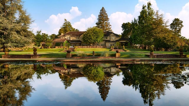 Own a piece or all of historical Green Gables, a 74-acre Woodside, California estate with seven homes, lush gardens, and unmatched privacy in Silicon Valley.