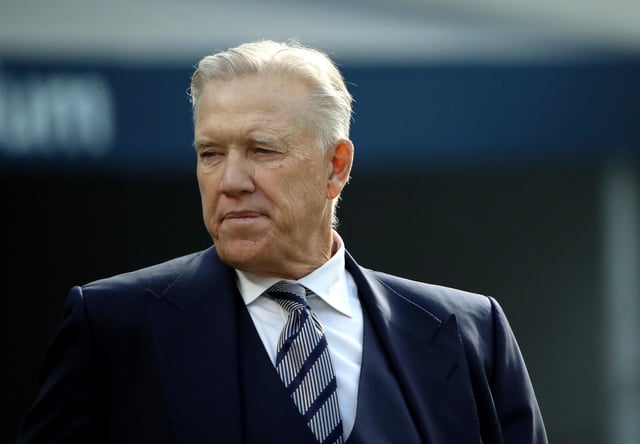 John Elway on Jan. 2, 2022 in Inglewood, California. 