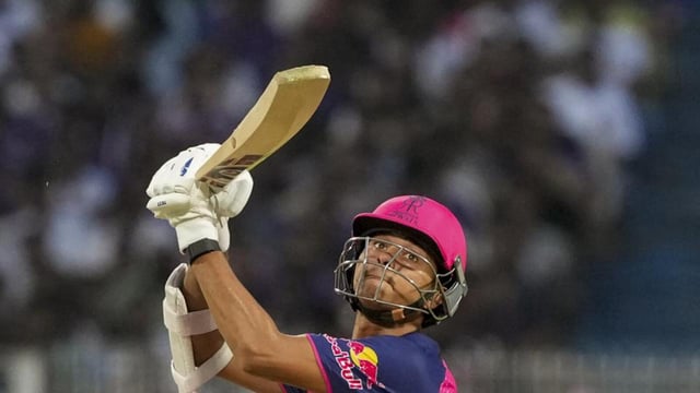 Rajasthan Royals' Yashasvi Jaiswal. (PTI)
