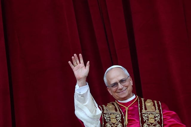 Le pape Léon XIV, le 8 mai au Vatican.
