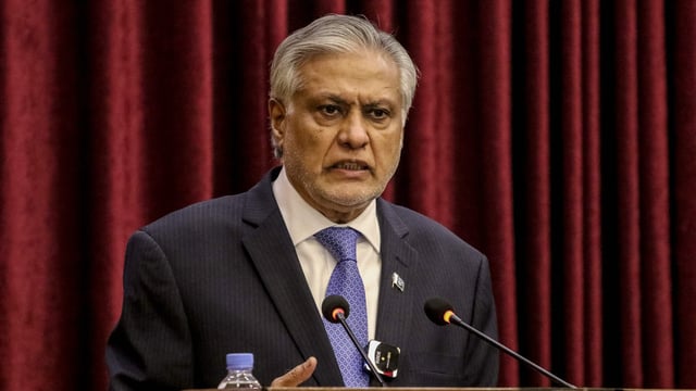 Pakistan's Foreign Minister and Deputy PM Ishaq Dar 