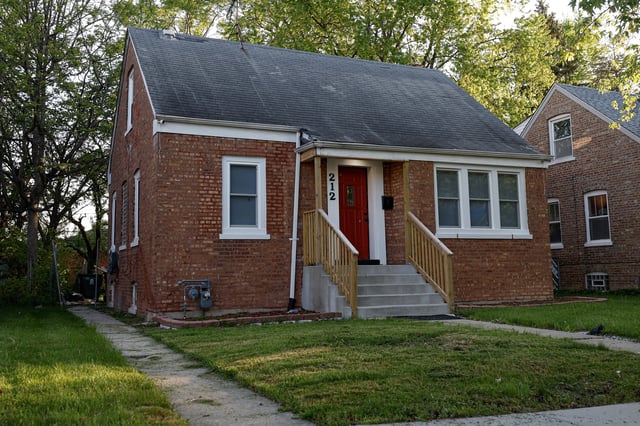 The childhood home of the new Pope Leo XIV is seen in Dolton, Illinois, on May 9, 2025. Robert Francis Prevost became the first pope from the United States on May 8, 2025, picking the papal name Leo XIV after cardinals from around the world elected him leader of the world’s 1.4 billion Catholics. Tens of thousands of people packed in St Peter’s Square cheered as Prevost appeared on the balcony of St Peter’s Basilica, waving with both hands, smiling and bowing. (Photo by KAMIL KRZACZYNSKI / AFP) (Photo by KAMIL KRZACZYNSKI/AFP via Getty Images)