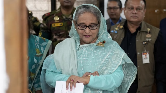 Bangladesh's former Prime Minister Sheikh Hasina is in India after fleeing her country to escape a student-led movement protesting her regime.