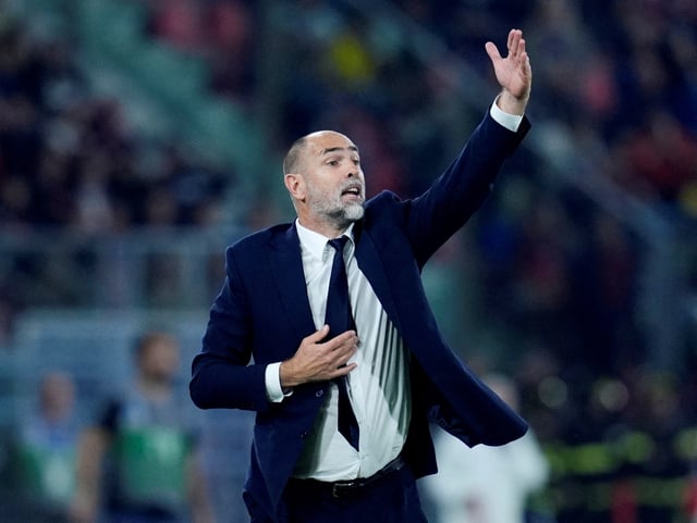 Soccer Football - Serie A - Bologna v Juventus - Stadio Renato Dall'Ara, Bologna, Italy - May 4, 2025 Juventus coach Igor Tudor reacts REUTERS/Matteo Ciambelli/File Photo