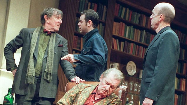 Danny Dyer in Pinter’s play No Man’s Land at the National Theatre in London in 2001