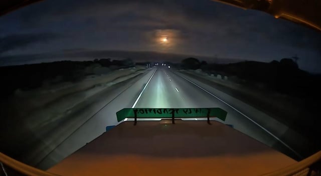 A truck driver travelling through WA’s Goldfields was left amazed after being treated to the spectacular sight of a fireball in the sky on Sunday morning.