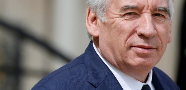 Le Premier ministre français François Bayrou, le 7 mai 2025 à l'Elysée