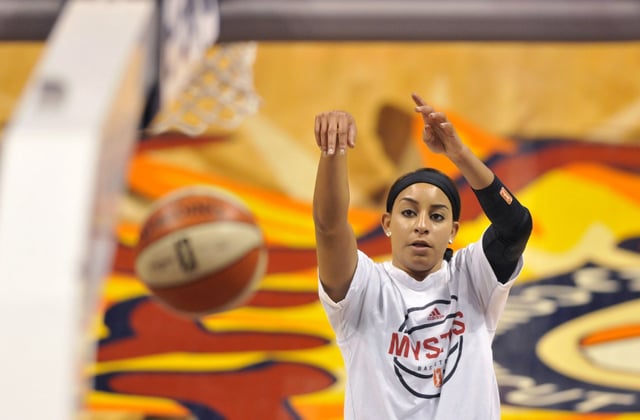 Washington Mystics guard Bria Hartley returns to Connecticut Friday night to face the Connecticut Sun.