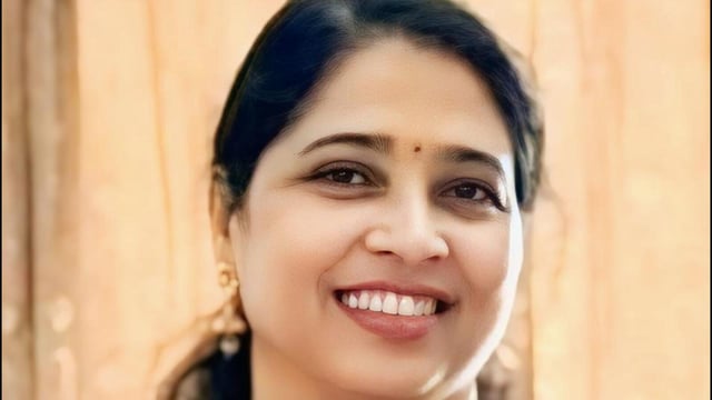Shweta Pushkar Pathak died on Saturday in a rafting accident in Bali, Indonesia while on an international tour organised by the school (Pramod Tambe/ HT Photo)