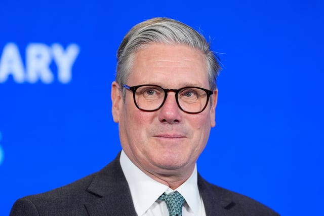 Le Premier ministre britannique Keir Starmer à une réunion de la Force expéditionnaire conjointe (JEF) à Oslo, en Norvège, le 9 mai 2025.