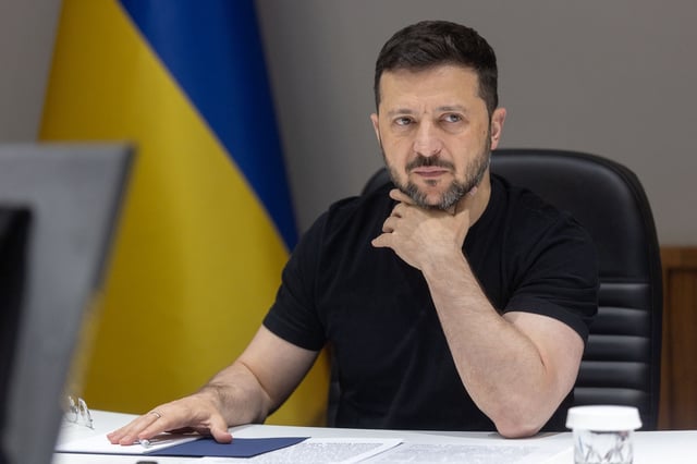 Volodymyr Zelensky.